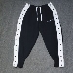 YoungLA Black & White Tear Away Joggers Size Medium